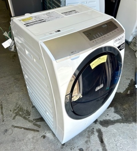 札幌引取り歓迎 21年製 日立 HITACHI ドラム式洗濯乾燥機 BD-SV110FL 洗濯11kg/乾燥6kg