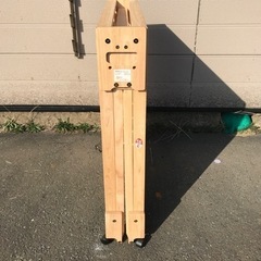 折り畳みスノコベッド　シングルの画像