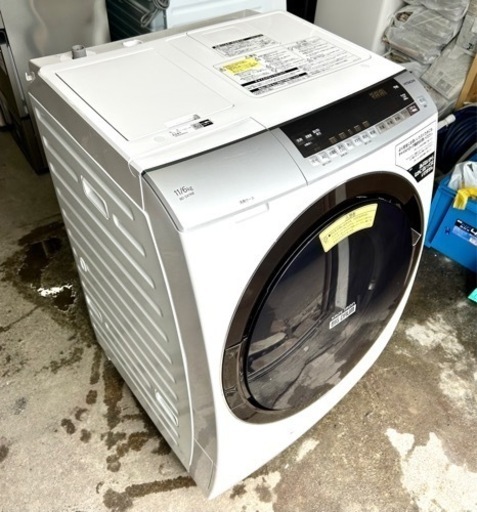 札幌引取り歓迎 20年製 日立 HITACHI ドラム式洗濯乾燥機 BD-SX110EL 洗濯11kg/乾燥6kg