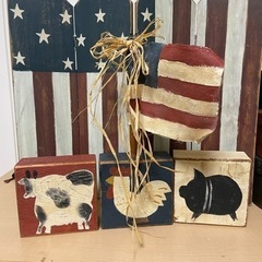 カントリー雑貨 3点セットの画像