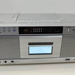 動作品】TOSHIBA SD/USB/CD ラジカセレコーダー TY-AK2