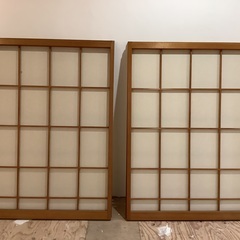 障子引き違い窓　古民家　レトロ