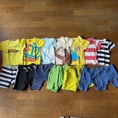 【決定済み】お得‼︎ 子ども服 まとめ売り 90  男の子上下7...