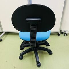 【新品 未使用品】関家具 学習チェア ココル ブルー 青 高さ調節可能 回転式 参考価格7380円(ZZH)の画像