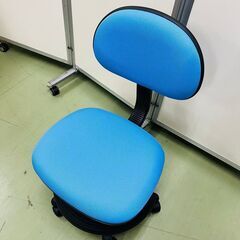 【新品 未使用品】関家具 学習チェア ココル ブルー 青 高さ調節可能 回転式 参考価格7380円(ZZH)の画像