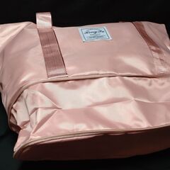 ボストンバッグ／キャリーオンバッグ(ピンク色) 新品未使用の画像