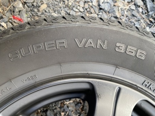 ホイール＆タイヤセット】軽バン バモス 等145/80r12 80/78N LT 12×4.0J ＋40 2022年製 ヨコハマ SU