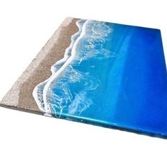 海パネル　レジンアートの画像
