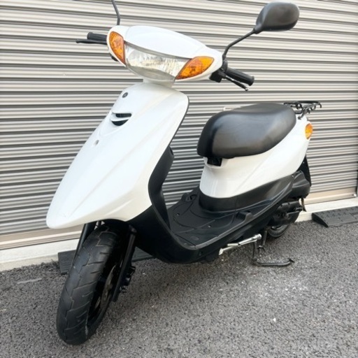 2619.高年式FIモデル　ジョグDX バッテリー新品、サイスタ付属　ディスクブレーキ　千葉県柏市　即日配送、自走引き取りも可能