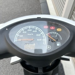 2619.高年式FIモデル　ジョグDX バッテリー新品、サイスタ付属　ディスクブレーキ　千葉県柏市　即日配送、自走引き取りも可能の画像