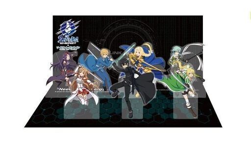 【新品】ソードアートオンライン　アクリルスタンド　オリジナルデザイン