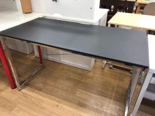 ★ジモティ割あり★ ニトリ PCデスク ブラック H74×W120×D60 クリーニング済み KJ4896