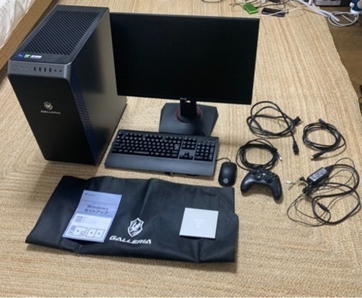 破格！！ガレリア　ゲーミングパソコンセット　rtx3060
