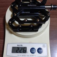 ☆激レア❗超軽量❗チタンシャフトペダル❗ペア重量226g❗の画像