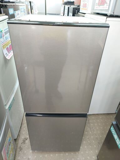 安心の除菌洗浄済アクア 2ドア冷蔵庫 AQR-J13M 2022年製 保証有り【愛千143】