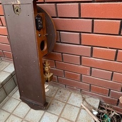 ●アンティーク柱時計、差し上げますの画像