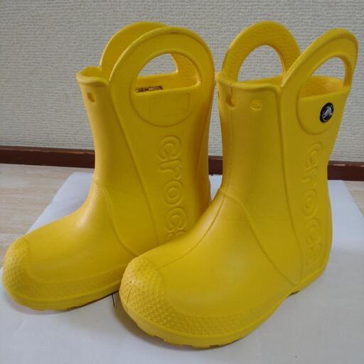 CROCS　レインブーツ　クロックス　長靴　１６センチ