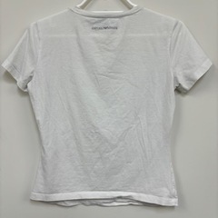 EMPORIO ARMANI エンポリオアルマーニ　レディーススパンコール半袖Tシャツの画像