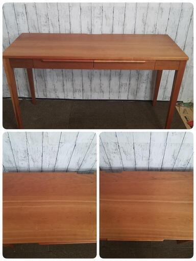 Dinos Blossomブロッサムチェリー天然木北欧風デスク 幅120cm Blossom（ブロッサム） チェリー天然木北欧風シリーズ デスク 幅120cm