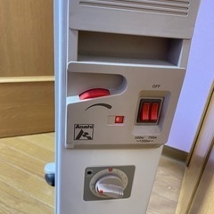 家電 季節、空調家電 オイルヒーター　ASAHIの画像