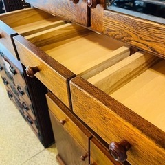 売約済》【池上店】三越 ブルージュ Brugge ガラスキャビネット 食器棚