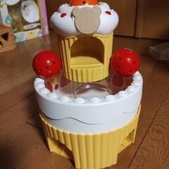 ベネッセ　こどもちゃれんじぷち　くるくるバースデーケーキ　知育玩具　１歳の画像