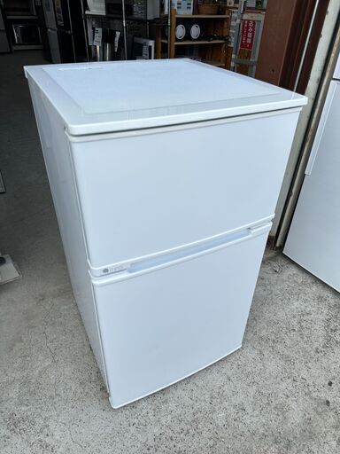 【動作保証あり】U-ING ユーイング 2016年 UR-D90J 90L 2ドア 直冷式 冷凍冷蔵庫【管理KRR606】