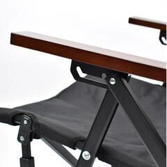 椅子 リクライニングチェア　キャンピングチェア　1脚の画像