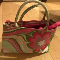 エスティーローダー　花柄トートバッグの画像