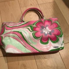 エスティーローダー　花柄トートバッグ