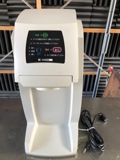 ワンショット　アイスマシン　シルクアイス抽出機