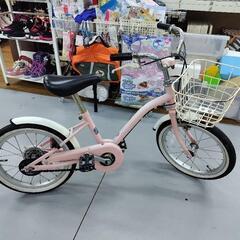 J010★サビ使用感有り★子供自転車★pink clover★16インチの画像