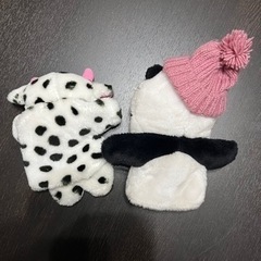 手人形のぬいぐるみ🧸２セットです。の画像
