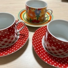 生活雑貨 ティーカップ3セット