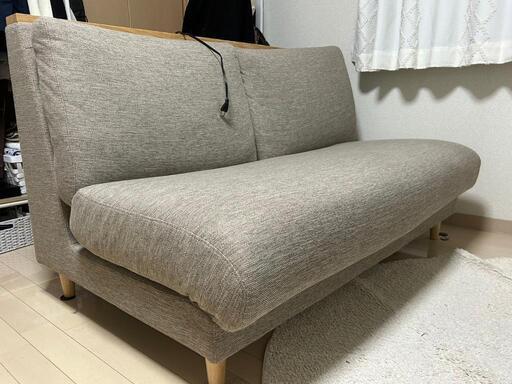 【美品】23区内配達無料 ニトリ2人掛けソファ 使用1年未満