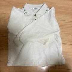 所沢文化幼稚園　長袖ポロシャツ　100