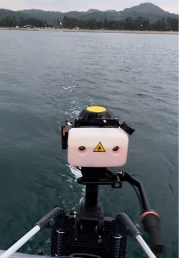 船外機2馬力4スト 動作確認済 Exect familiarゴムボート