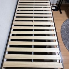 ニトリ シングルベッド フレームのみの画像