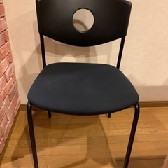 IKEA ダイニングチェア　ブラック　家具　