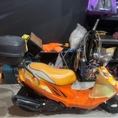 v125 ボアアップ　バーハンカスタム