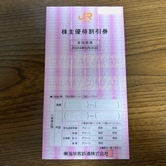JR東海 株主優待券