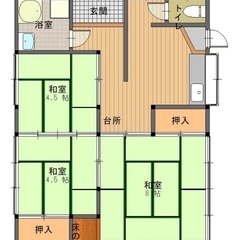 値下げ交渉Ok🉐敷金礼金0無料✨DIY🩷バス停から徒歩2分🚌坂&...