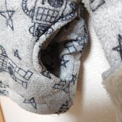 【90cm】ジャケット コート ジャンパー 上着 アウター フードなし ロボット柄の画像