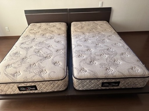 家具 ベッド ダブルベッド【値下げ決定】