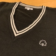 未使用☆ 仙台大附属明成高校　セーター（L）の画像