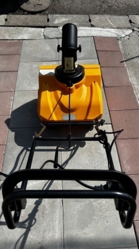 電動除雪機（コード式/コンセント仕様）手押し式 家庭用 1600W 除雪幅50cm 除雪高30cm 最大投雪距離10m 2.1馬力 HG-K1650