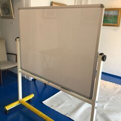【無料で差し上げます】難あり ホワイトボード 幅135cm×高さ158cmの画像