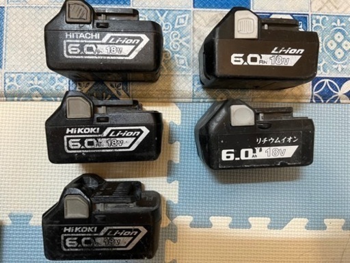 ハイコーキWH18DDL2訳ありバッテリー付き