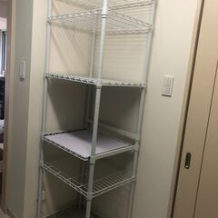 【６ヶ月使用】ベルメゾン　足元にゴミ箱が置けるコンセント付きレン...