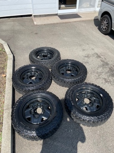 ジムニー　タイヤホイール5本　GEOLANDAR M/T G003 (ジオランダーMT G003)  175/80R16